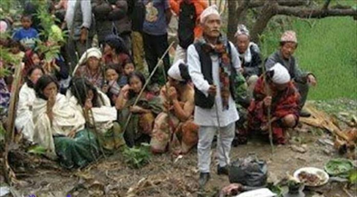 याक्थुंगबा हरुको मौलिक परम्परा अनुसार सेसे सांग सांग खाउमा